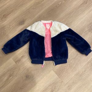 Fleece fashion jacket